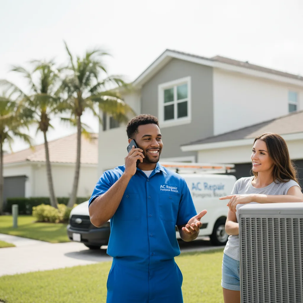 AC Repair Pompano Beach customer support in North Stratford